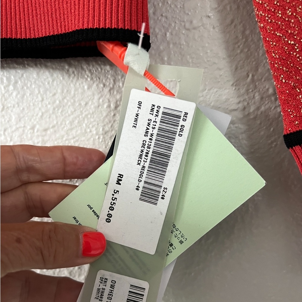NWT OFF WHITE VIRGIL ABLOH - Picture 7 of 7